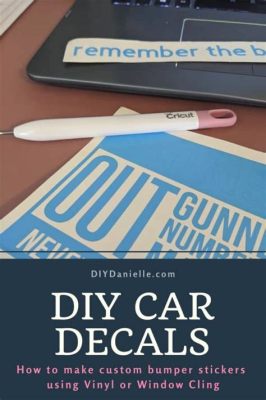 How to Make Car Stickers with Cricut: A Creative Journey into Personalized Decals